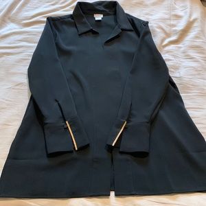 Chico black long sleeve top